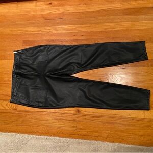 Blank NYC black Faux Leather Pants